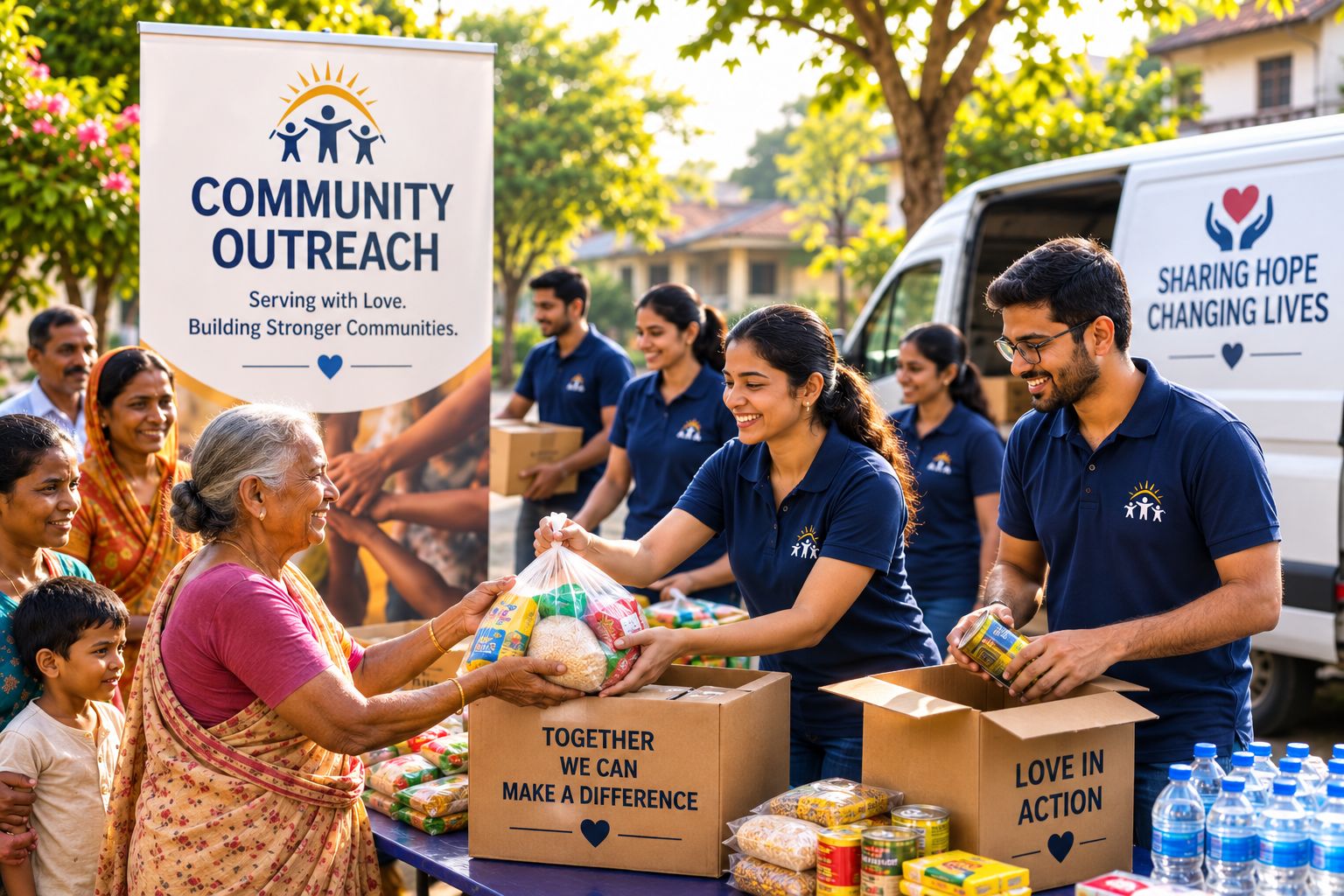 Community outreach volunteers